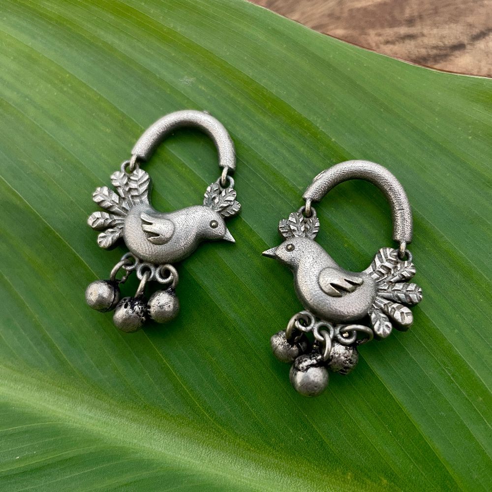 Cute Little Bird Dangle Earrings