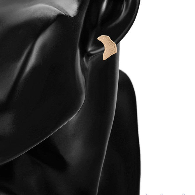 Jazbaat 18k Gold-Plated Anti-Tarnish Stud Earrings